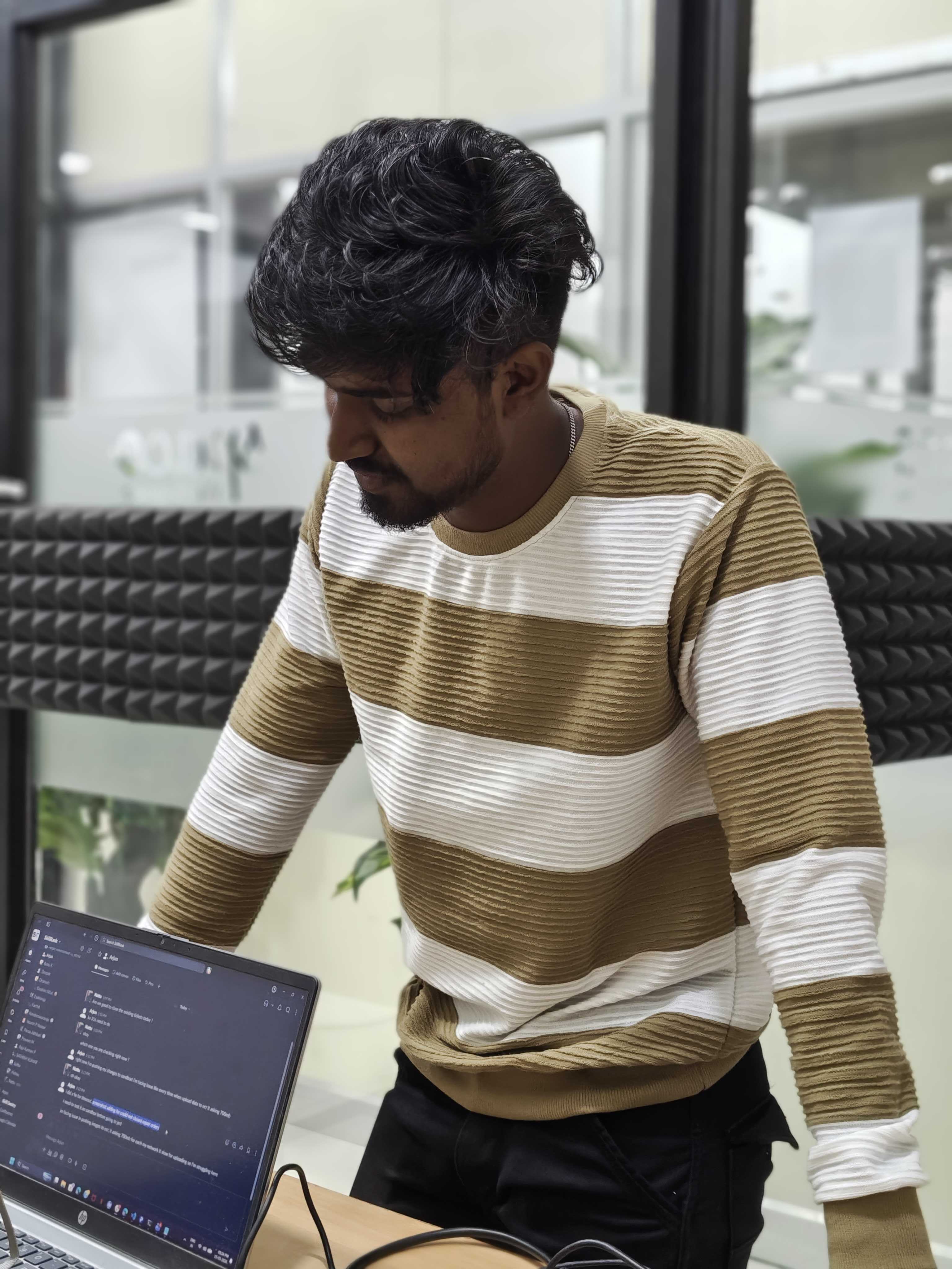 Karthik working